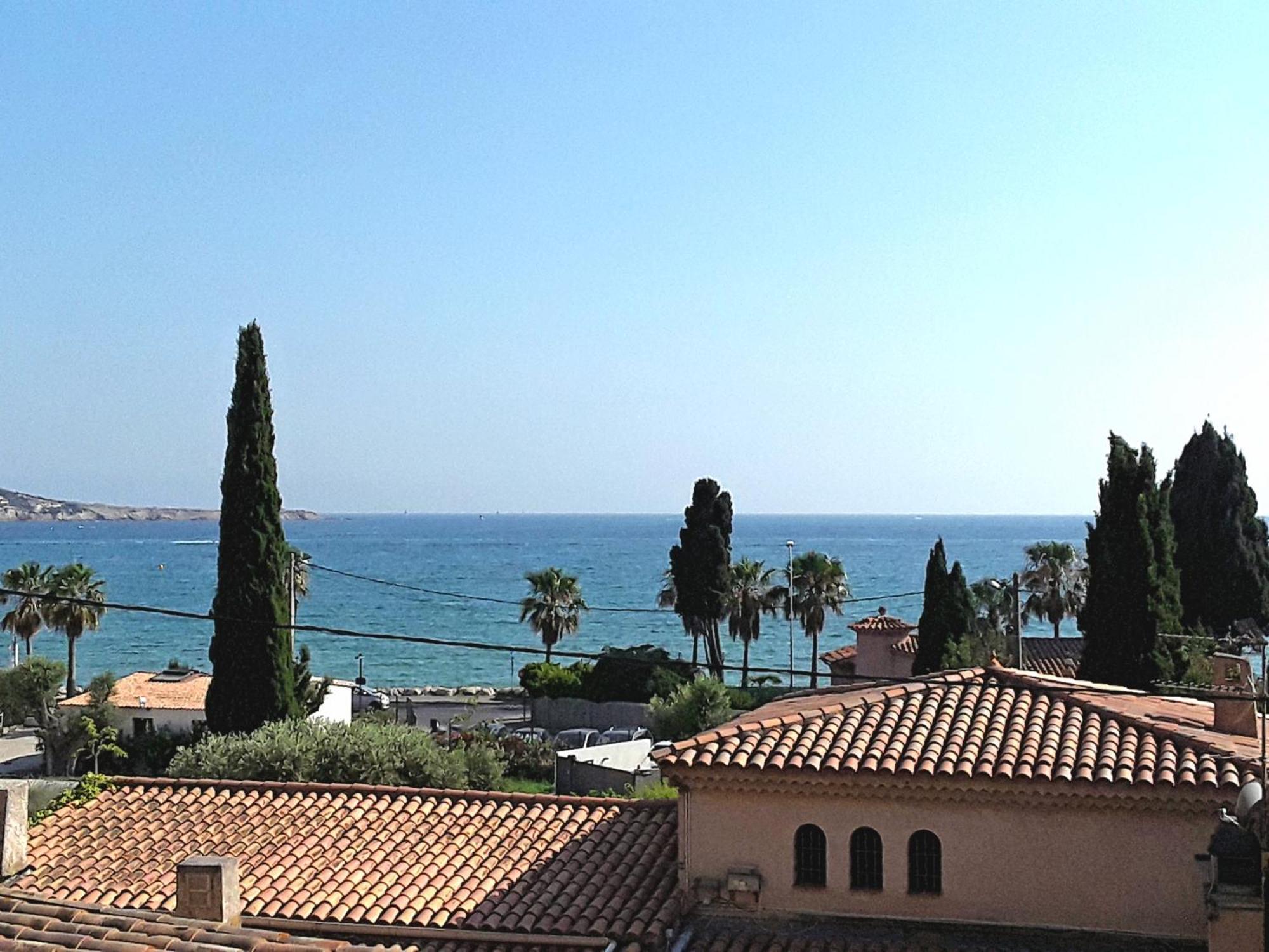 Villa Superbe Vue Mer Sur La Baie De Bandol , 200 M Des Plages Sanary-sur-Mer Exterior foto